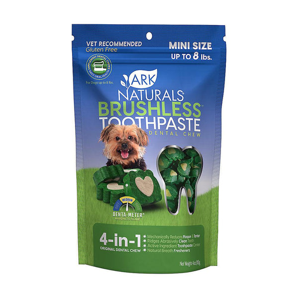 Ark Naturals® Brushless Toothpaste Dog Dental Treats | Kanu Pet