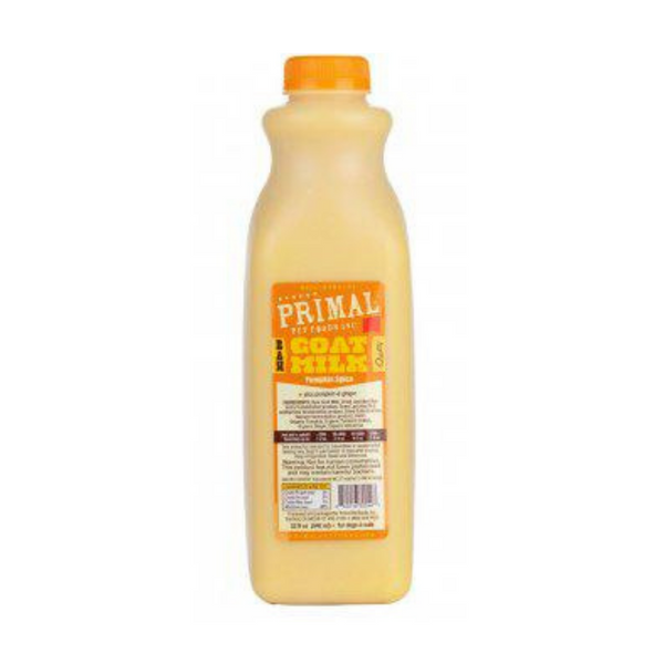 Primal Raw Goat Milk+ Pumpkin Spice for Cat & Dog 32Oz | Kanu Pet