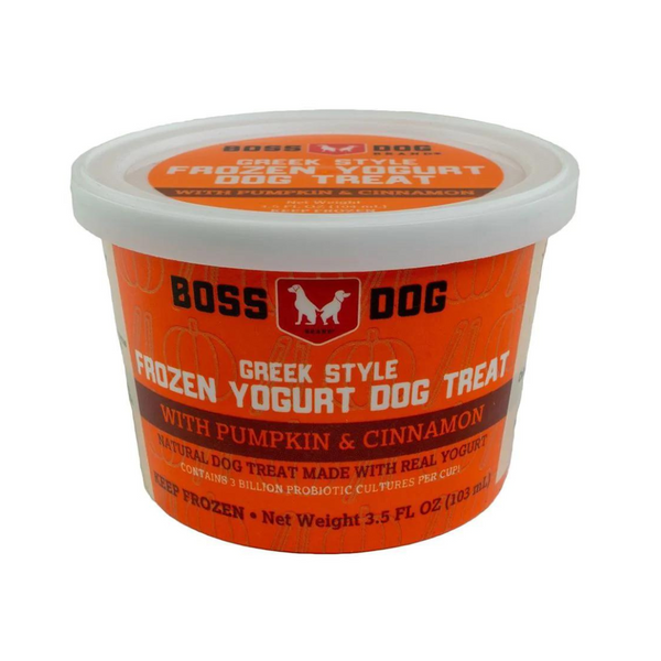Boss Dog Frozen Yogurt Pumpkin Cinnamon Dog & Cat Treat
