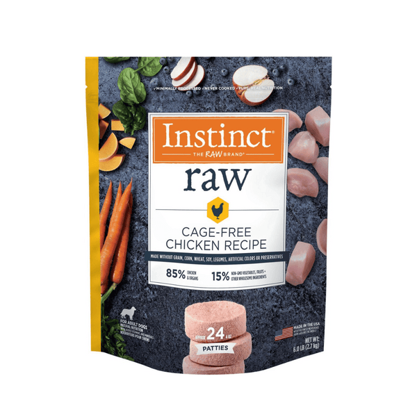 Instinct Raw Cage Free Chiken Recipe Dog Food | Kanu Pet