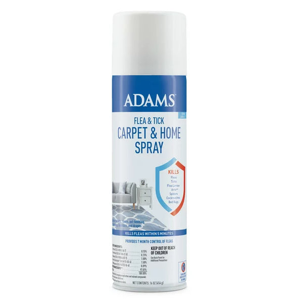 Adams Plus Flea & Tick Home Carpet Spray for Cat and Dog 16 Oz | Kanu Pet