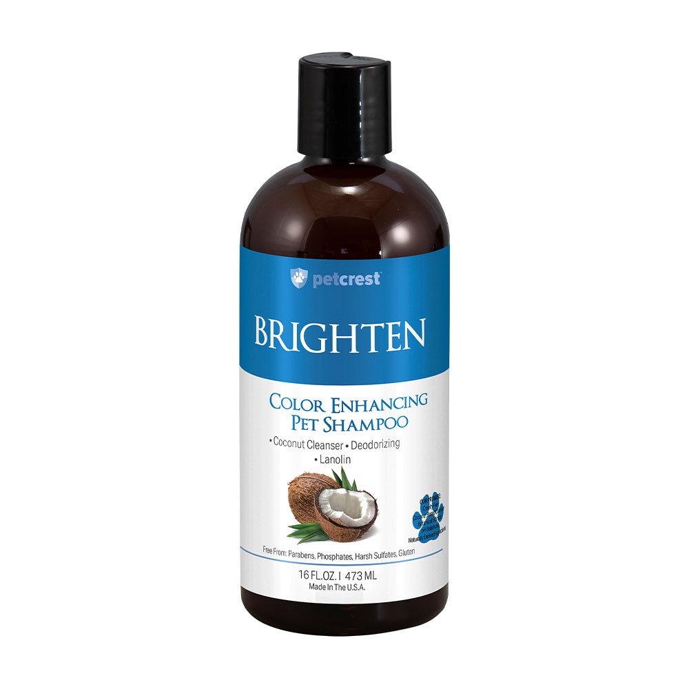 Petcrest Brightening Shampoo for Dogs & Cats 16 Oz Kanu Pet