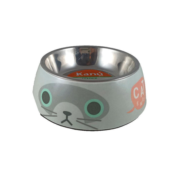 Kanu Pet Stainless Steel with Melamine Stand Cat Bowl | Kanu Pet