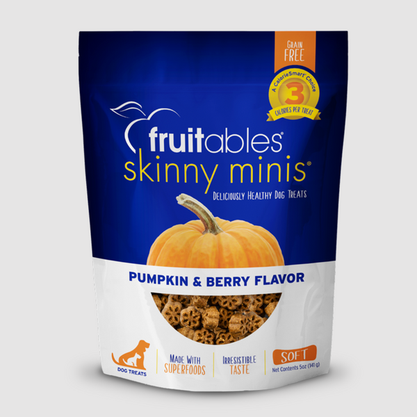 Fruitables Skinny Minis® Pumpkin Berry Dog Treats 5oz