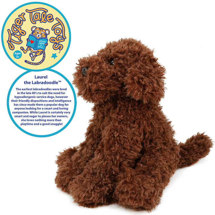 Viahart Toy Co. Laurel The Labradoodle Plus Dog | Kanu Pet