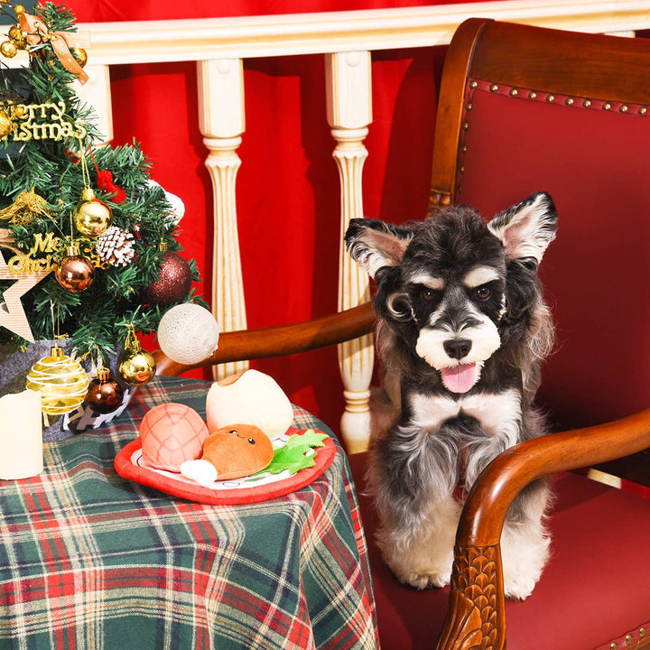 HugSmart Pet Happy Woofmas - Christmas Dinner Dog Toy | Kanu Pet