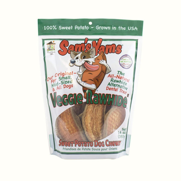 Sam´s Yams Veggie Rawhide Dog Treat
