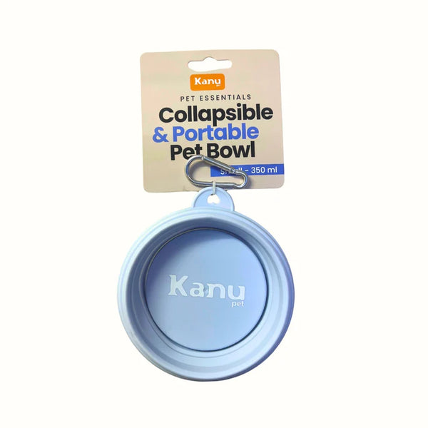 Kanu Pet Portable Collapsible Bowl Assorted Colors for Dogs and Cats