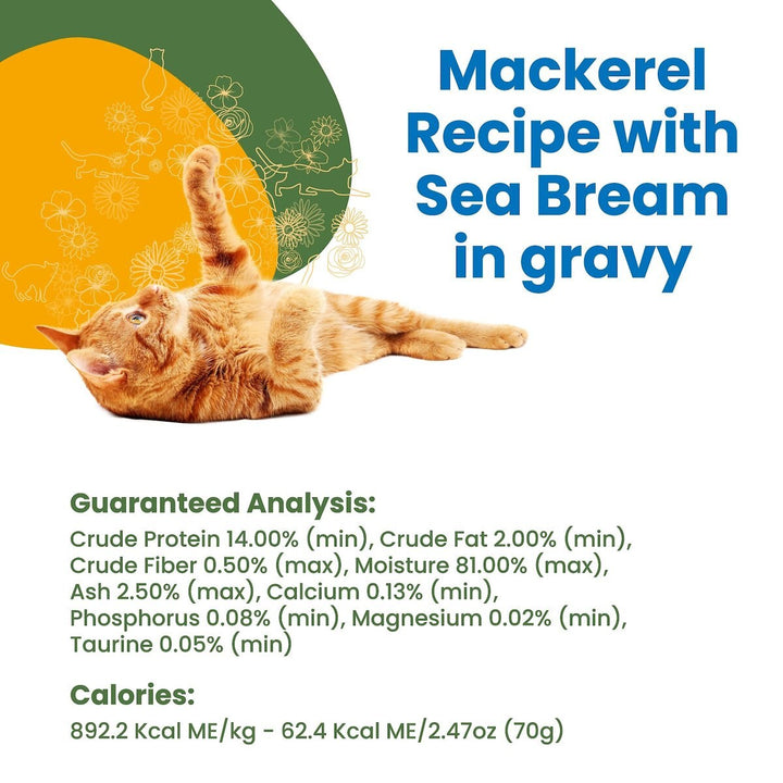 Almo Nature Complete Mackerel With Sea Bream Cat Wet Food | Kanu Pet