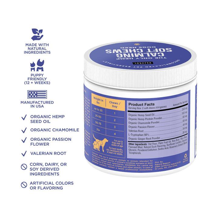Natural Rapport - The Only Calming Soft Chews Dogs Need | Shop Online