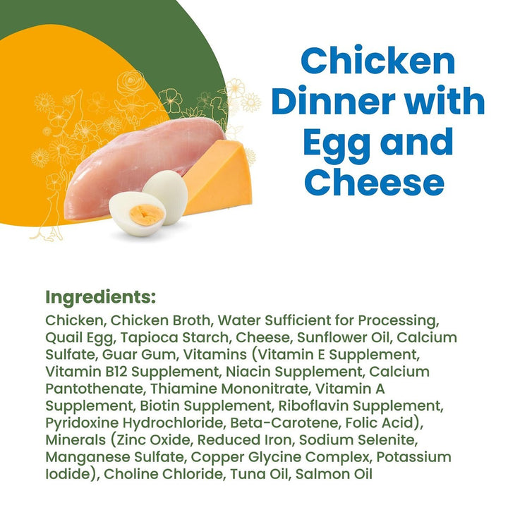 Almo Nature HQS Complete Chicken With Cheese & Egg Dog Wet Food | Kanu Pet