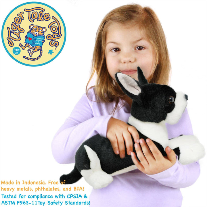 Viahart Toy Co. Baxter The Boston Terrier Plush Dog Toy | Kanu Pet