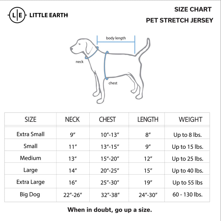 Little Earth NHL Florida Panthers Stretch Dog Jersey | Kanu Pet
