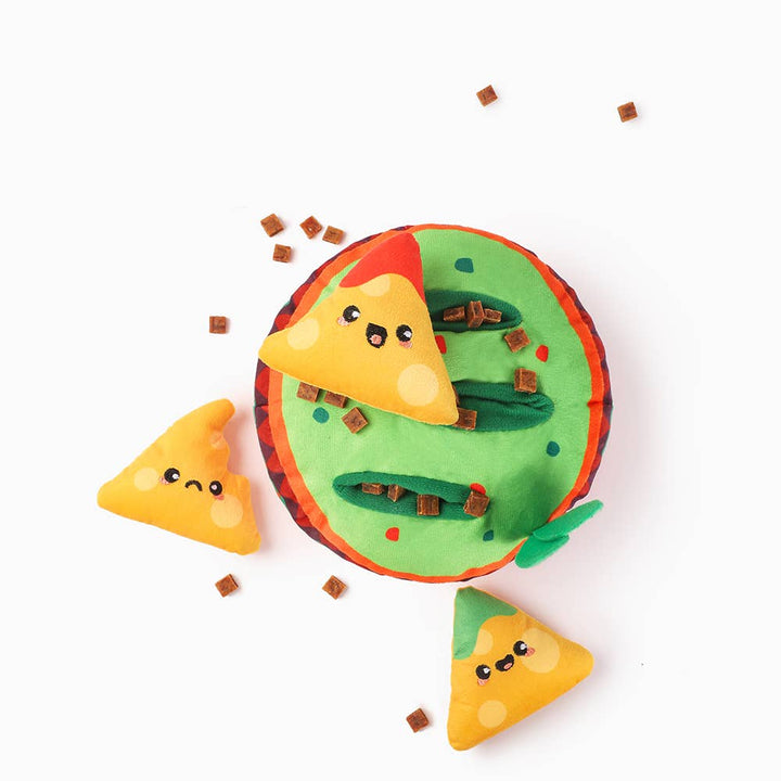 HugSmart Pet Fiesta Chewsday - Nachos Interactive Dog Toy | Kanu Pet