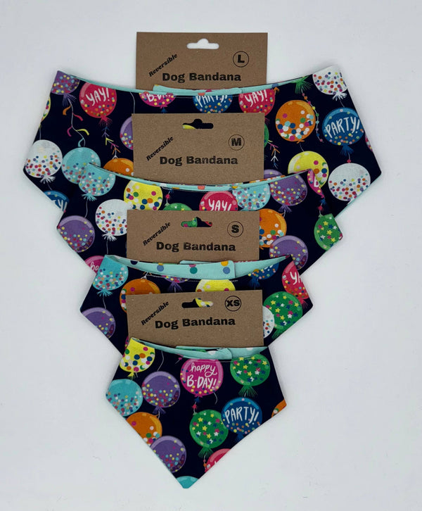 Pup Party Hats - Celebration Balloons Bandana