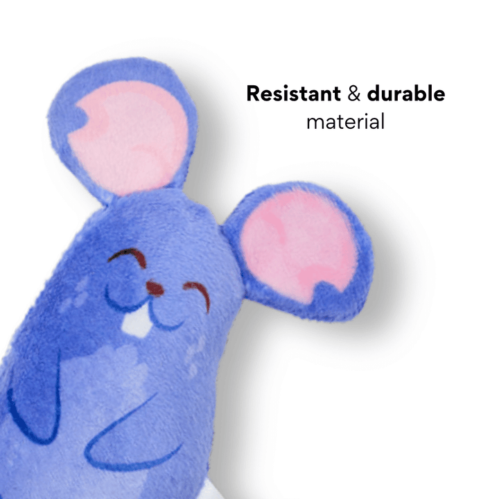 Kanu Pet Blue Mouse Plush Cat Toy | Kanu Pet
