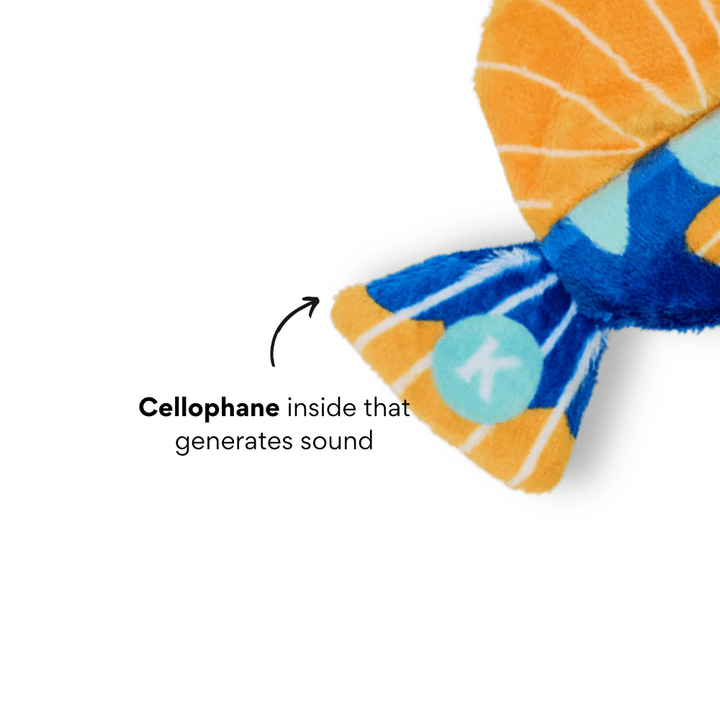 Kanu Pet Blue Fish Plush Cat Toy | Kanu Pet