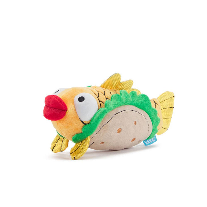 Pet Palette Distribution Bark Ernesto the Fish Taco Dog Toy | Kanu Pet