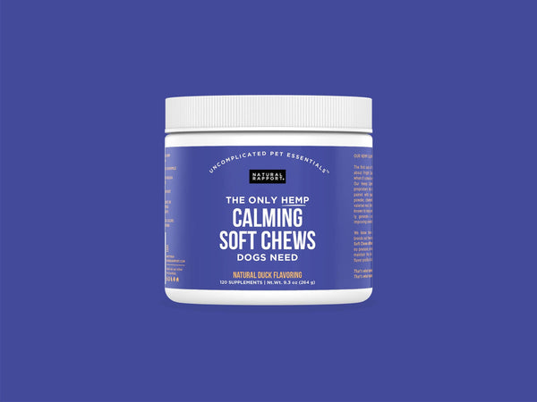 Natural Rapport - The Only Calming Soft Chews Dogs Need | Shop Online