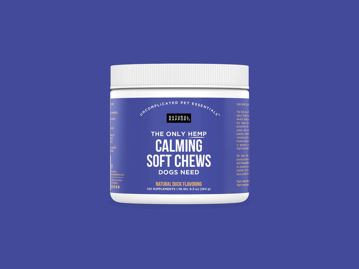 Natural Rapport - The Only Calming Soft Chews Dogs Need | Shop Online