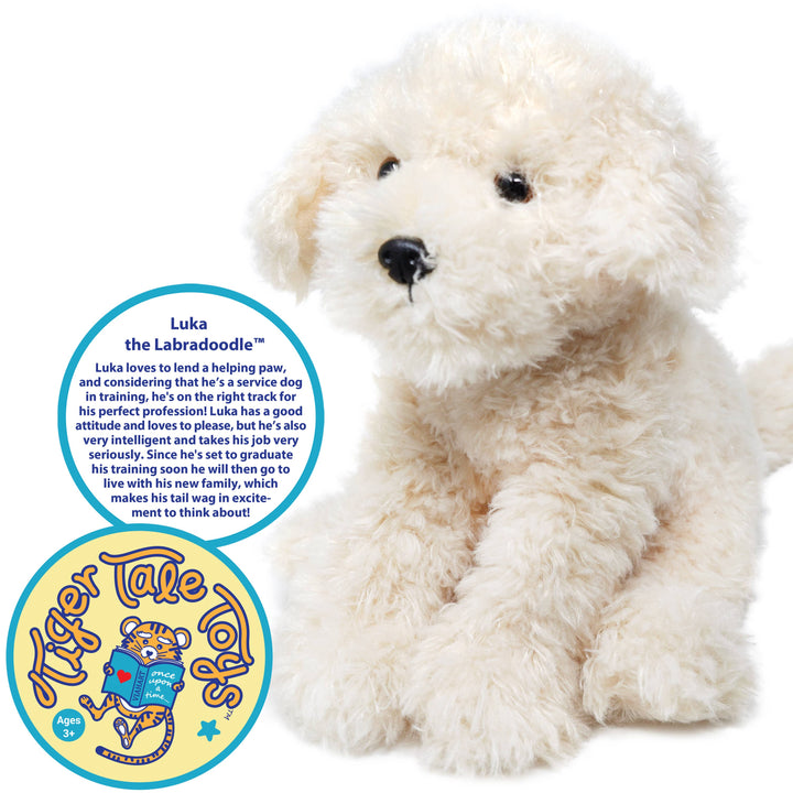 Viahart Toy Co. Luka The Labradoodle PLus Dog | Kanu Pet