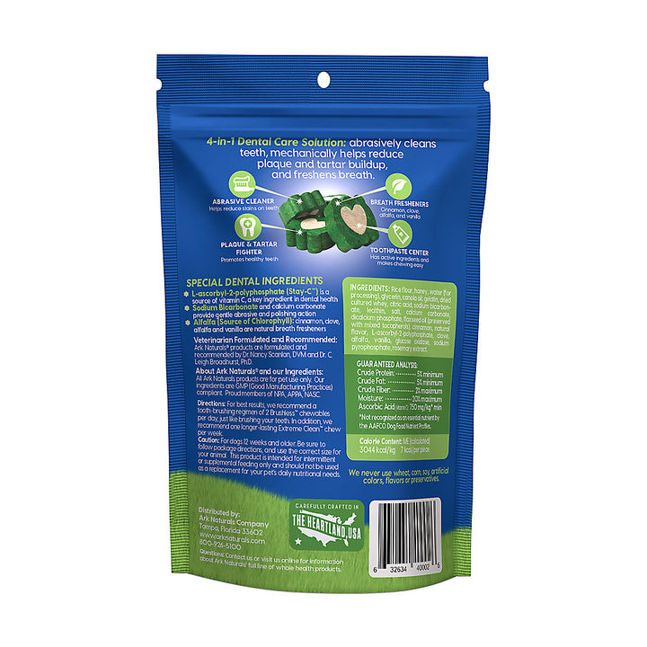 Ark Naturals® Brushless Toothpaste Dog Dental Treats | Kanu Pet