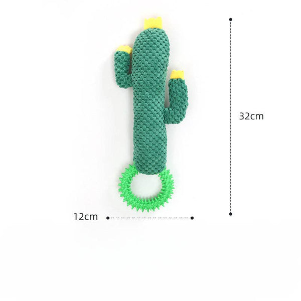 Cheerhunting Petkin Cactus Squeaky Dog Toy | Kanu Pet