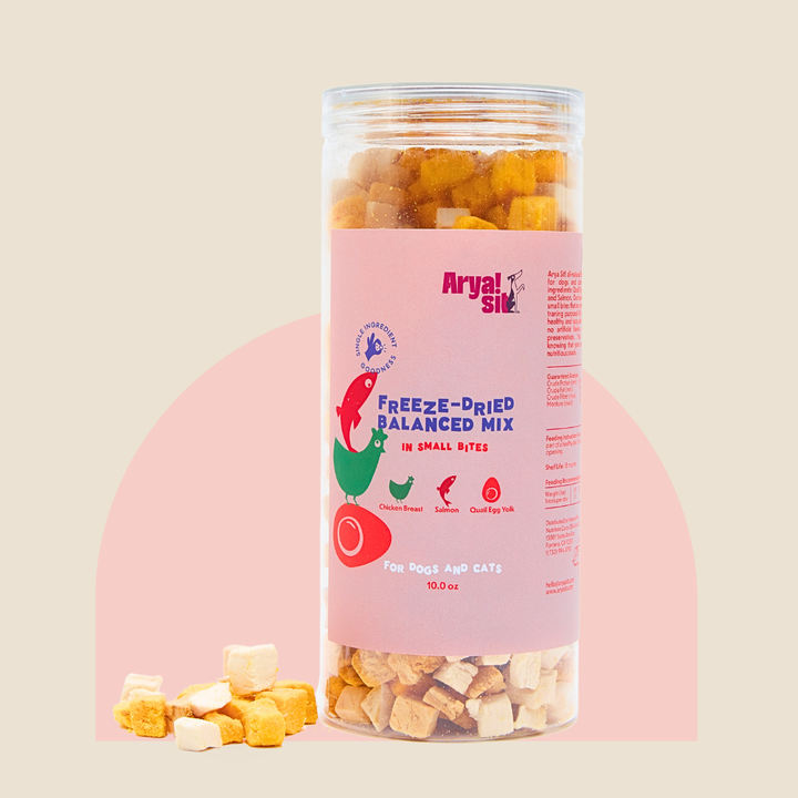 Arya Sit Freeze-dried Balanced Mix Dogs & Cats Treats | Kanu Pet