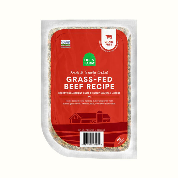 Open Farm Grass-Fed Beef Grain-Free Freshly Crafted Dog Food