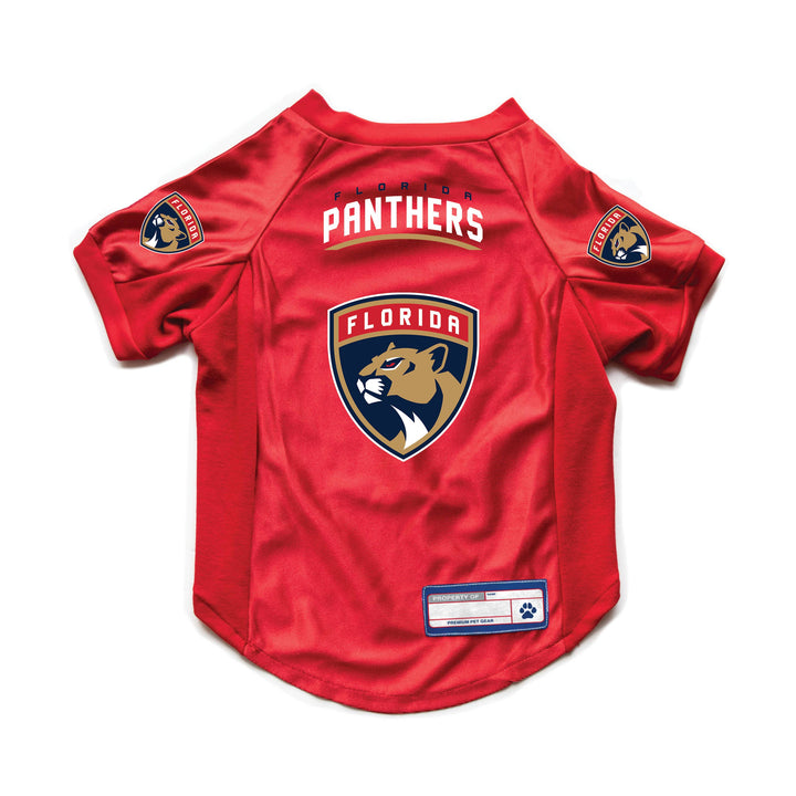 Little Earth NHL Florida Panthers Stretch Dog Jersey | Kanu Pet