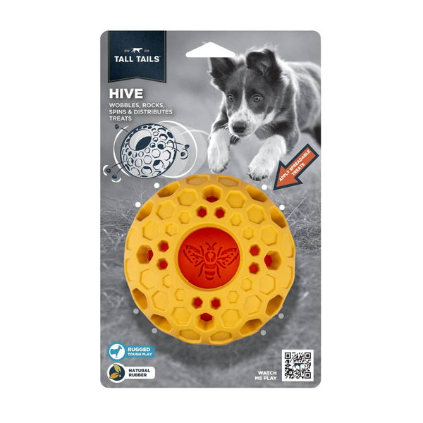 Tall Tails Natural Rubber Bee Hive Reward Dog Toy | Kanu Pet
