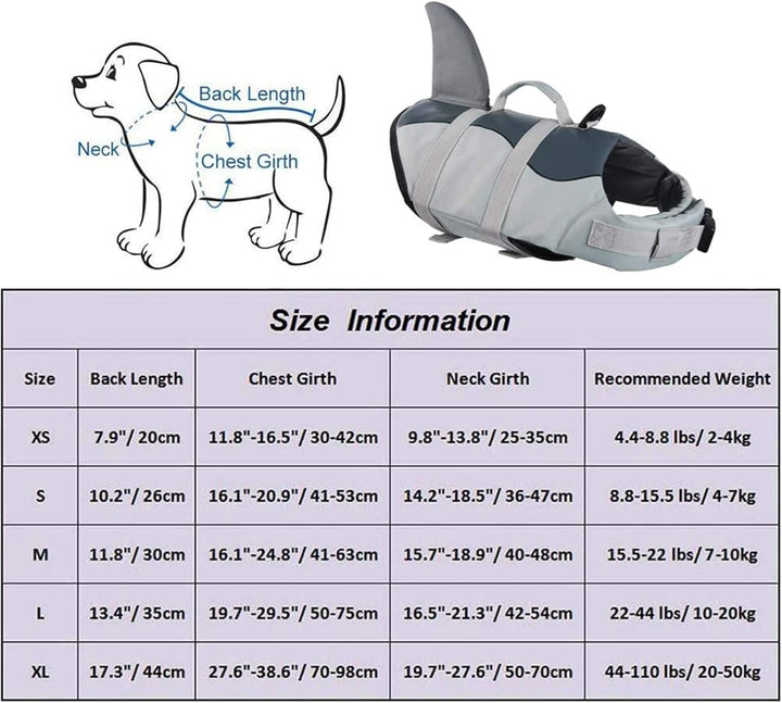 Dog Hugs Cat Shark Dog Life Jacket | Kanu Pet