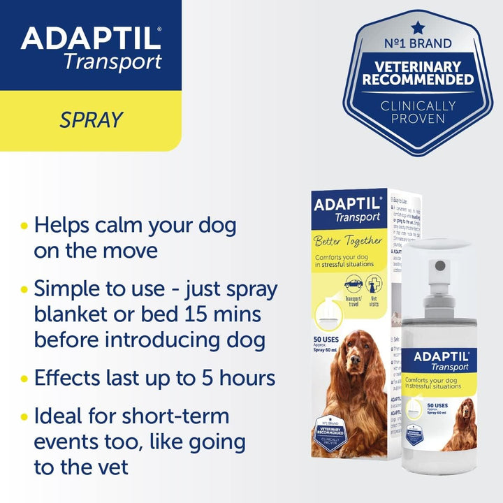 Adaptil Travel Spray for Dogs 60ml | Kanu Pet