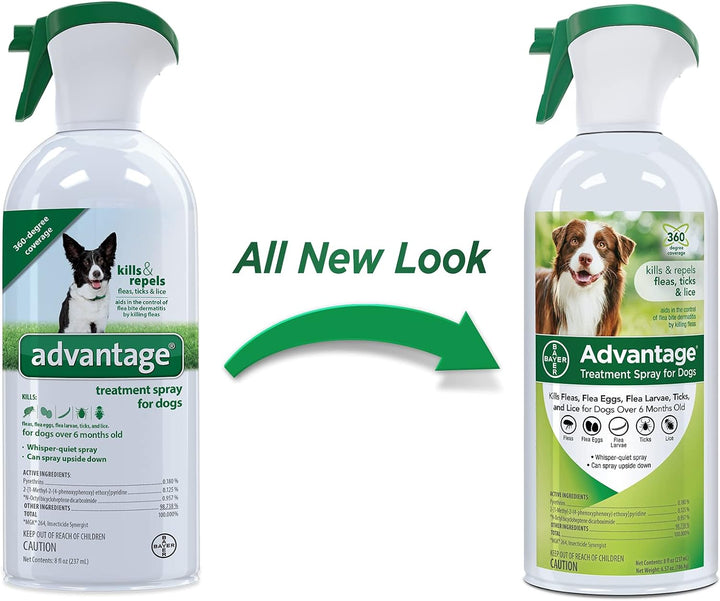 Advantage Topical & Indoor Flea & Tick Spray for Dogs / Puppies | Kanu Pet