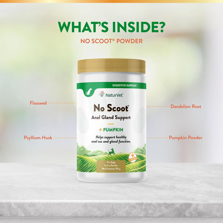 Naturvet Supplement Powder Plus Pumpkin for Dogs | Kanu Pet