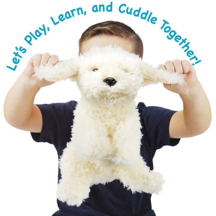 Viahart Toy Co. Luka The Labradoodle PLus Dog | Kanu Pet