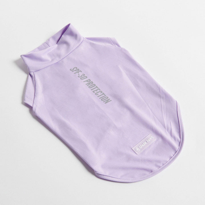Spark Paws Sunblock Dog Purple T-Shirt | Shop Now