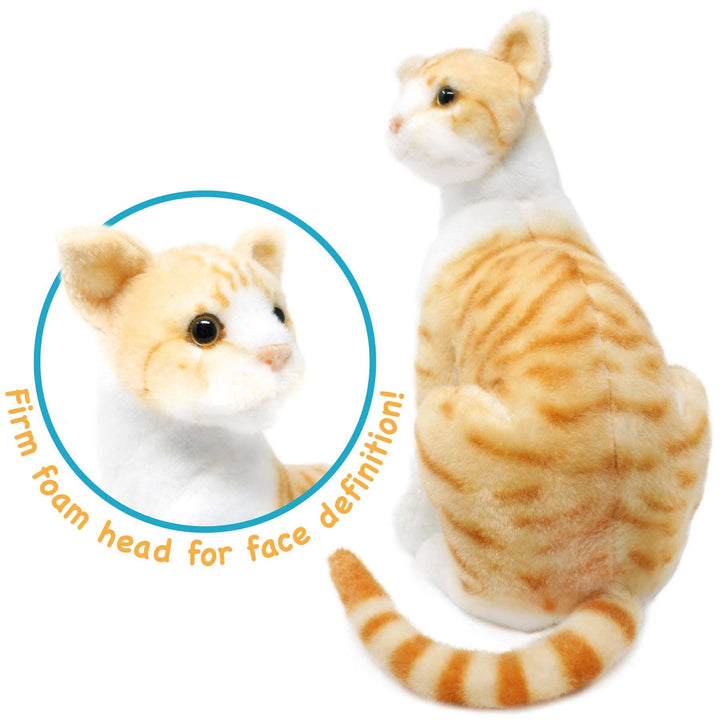 Viahart Toy Co. Tobias The Orange Tabby Plush Cat | Kanu Pet