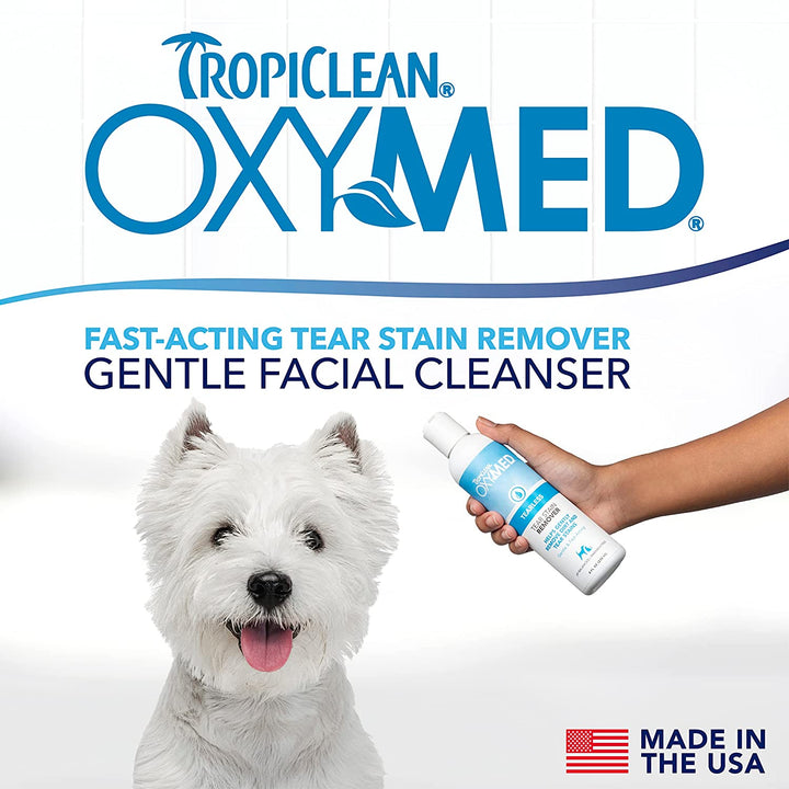 Tropiclean Oxy-Med Tear Stain Remover 8 oz