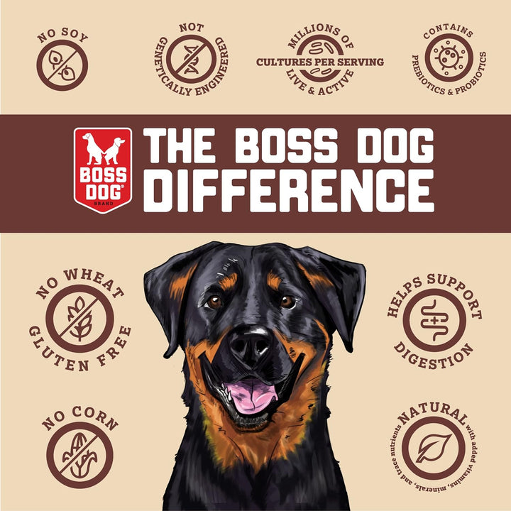 Boss Dog Patties Frozen Raw Beef Dog Food | Kanu Pet