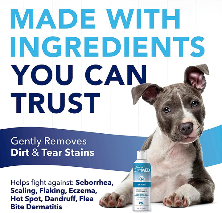 Tropiclean Oxy-Med Tear Stain Remover 8 oz