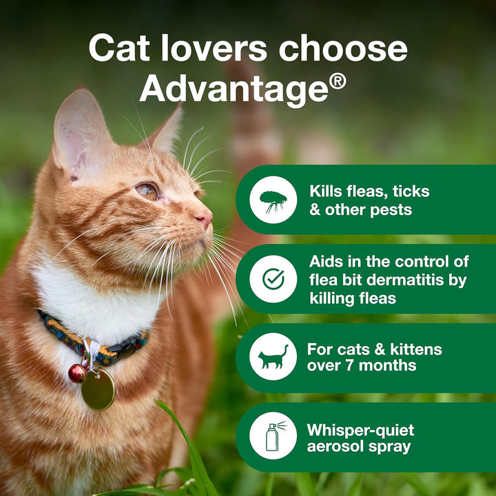 Advantage Spray Cat 8 Oz | Kanu Pet