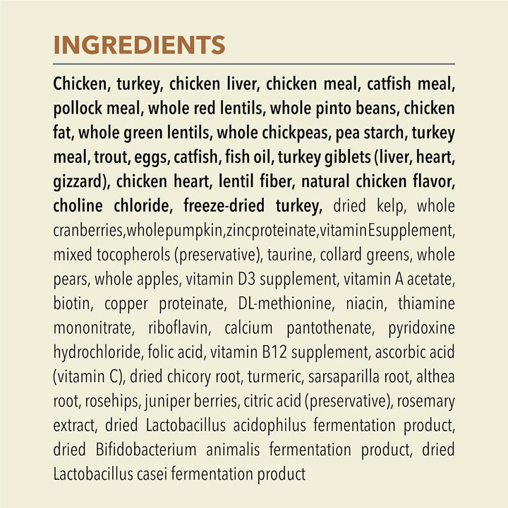 ACANA Highest Protein Meadowlands Grain-Free Dry Cat Food, Free-Run Chicken and Turkey and Chicken Liver Cat Food Recipe