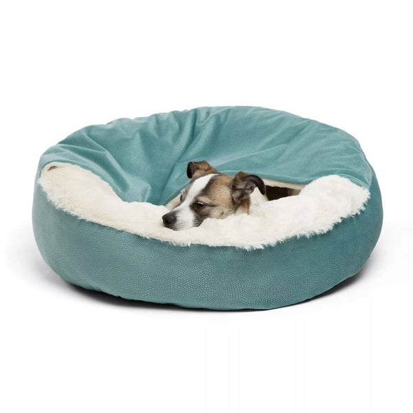 Best Friends by Sheri Cozy Cuddler Ilan Bed Tide Pool 24x24