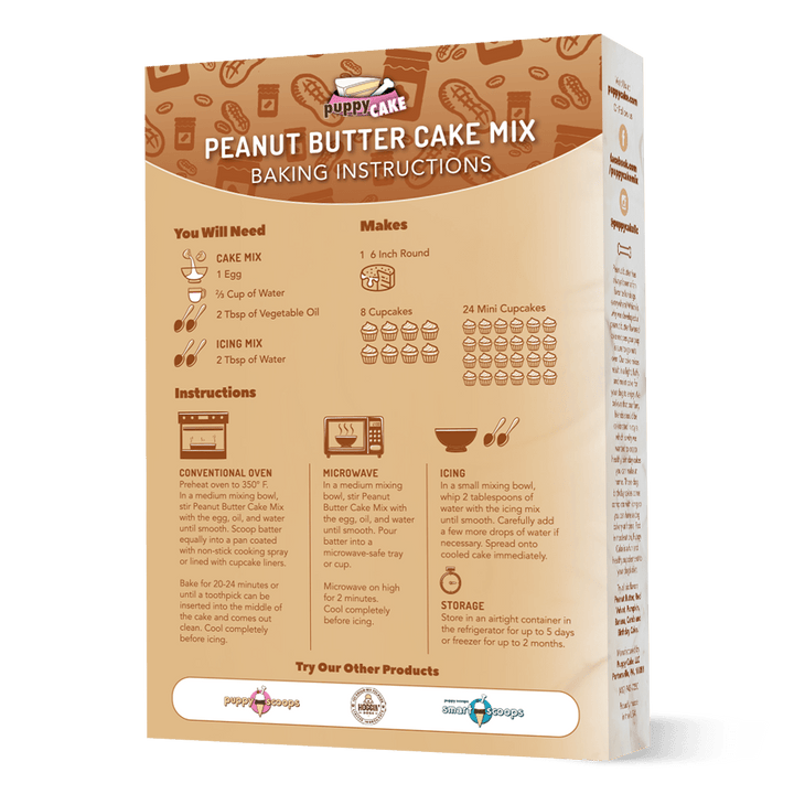 Puppy Cake LLC Mixes with Icing Puppy Dog Cake | Kanu Pet