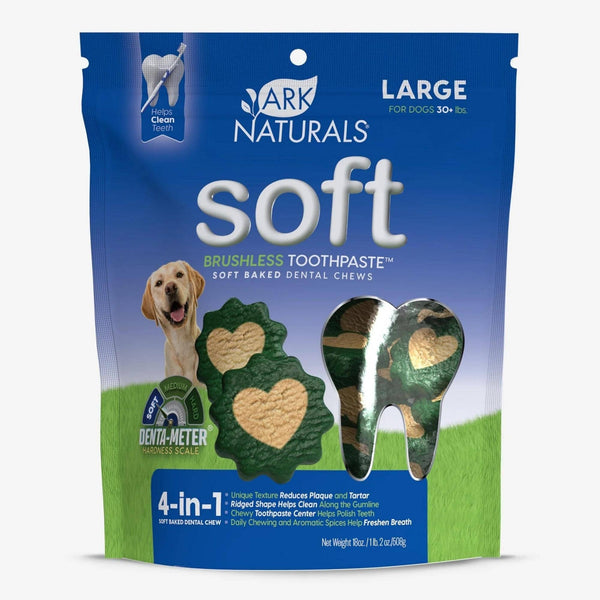 Ark Naturals Soft Brushless Toothpaste Large Dog Treat | Kanu Pet