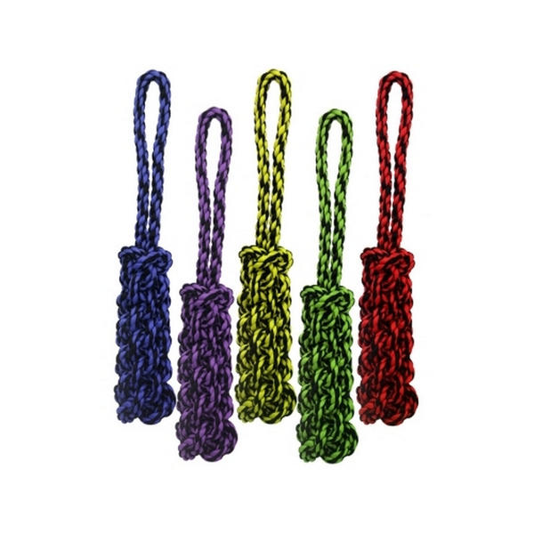 King Wholesale Pet Goods - Multipet Nuts For Knots Braided Rope Tug - 16 Inch