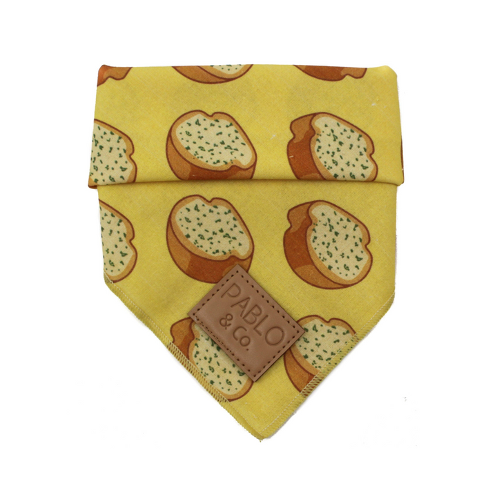 Pablo & Co. Garlic Bread Dog Bandana | Kanu Pet