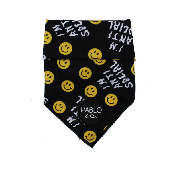 Pablo & Co.  I'm Anti Social Dog Bandana | Kanu Pet
