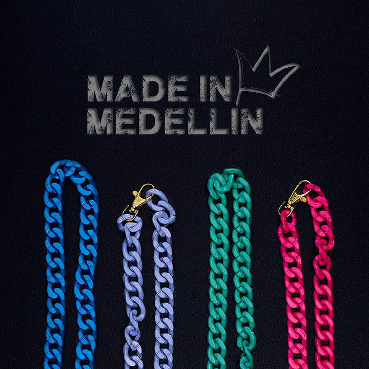 Kanu Pet Mint Acrylic Cuban Chain for Dogs & Cats | Kanu Pet